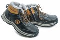 American Club ES46-19 modré zimné detské topánky | ARNO-obuv.sk - obuv s tradíciou