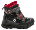 American Club H40-20 čierno červené detské zimné topánky | ARNO-obuv.sk - obuv s tradíciou