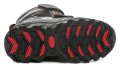 American Club H40-20 čierno červené detské zimné topánky | ARNO-obuv.sk - obuv s tradíciou