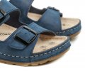 Medi Line S182-002 navy dámske zdravotné papuče | ARNO-obuv.sk - obuv s tradíciou