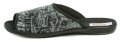 Rogallo 25554 šedé pánske papuče | ARNO-obuv.sk - obuv s tradíciou