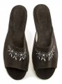 Pegres 1030 hnedé dámske papuče | ARNO-obuv.sk - obuv s tradíciou