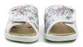 Medi Line 1418 biele kvetované dámske zdravotné nazouváky | ARNO-obuv.sk - obuv s tradíciou