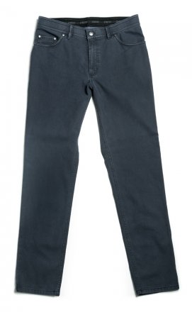 Pánske jeansové nohavice vyrobené z textilného materiálu.