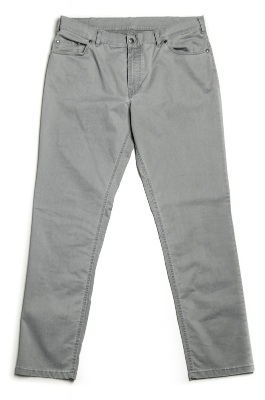 Bernard svetlo šedej texture pánske jeansové nohavice | ARNO-obuv.sk - obuv s tradíciou