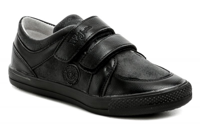 Wojtylko 3A61021C čierne detské poltopánky | ARNO-obuv.sk - obuv s tradíciou