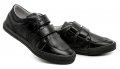 Wojtylko 3A61021C čierne detské poltopánky | ARNO-obuv.sk - obuv s tradíciou