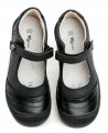 Wojtylko 3BA50921 čierne dievčenské baleríny s pásikom | ARNO-obuv.sk - obuv s tradíciou