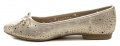Jana 8-22161-26 rose gold dámské baleríny šírka H | ARNO-obuv.sk - obuv s tradíciou