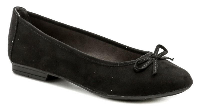 Jana 8-22164-26 black dámské baleríny šírka H | ARNO-obuv.sk - obuv s tradíciou