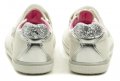 American Club GC11-20 bielo strieborné dievčenské poltopánky | ARNO-obuv.sk - obuv s tradíciou