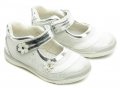 American Club GC05-20 strieborné dievčenské balerínky | ARNO-obuv.sk - obuv s tradíciou
