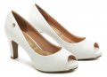 VIZZANO 1840-300 biele dámske lodičky na podpätku | ARNO-obuv.sk - obuv s tradíciou