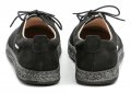 Amulet AM560 čierne dámske poltopánky | ARNO-obuv.sk - obuv s tradíciou