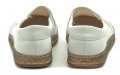 Wasak W522 biele dámske mokasíny | ARNO-obuv.sk - obuv s tradíciou