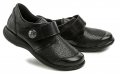 Axel AXCW128 čierne dámske poltopánky topánky šírka H | ARNO-obuv.sk - obuv s tradíciou