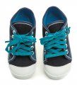 Befado 218P059 modré detské plátené tenisky | ARNO-obuv.sk - obuv s tradíciou