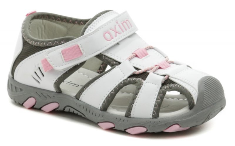 Axim 3S1116 biele detské sandále | ARNO-obuv.sk - obuv s tradíciou
