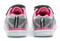 Axim 2A62121 striebristé ružové čierne dievčenské tenisky | ARNO-obuv.sk - obuv s tradíciou