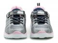 Axim 2A62121 striebristé ružové modré dievčenské tenisky | ARNO-obuv.sk - obuv s tradíciou