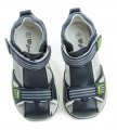 Wojtylko 1S40421 modro zelené sandále | ARNO-obuv.sk - obuv s tradíciou