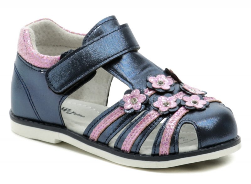 Wojtylko 1S41021 modro ružové sandálky | ARNO-obuv.sk - obuv s tradíciou