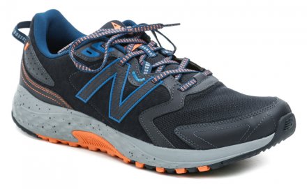 Pánska celoročné nadmerná športová trail bežecká obuv na šnurovanie, vyrobená z kombinácie pravej prírodnej kože so syntetickým a textilným materiálom.