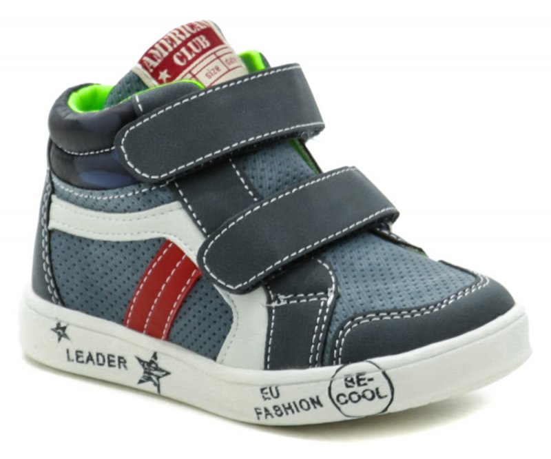 American Club GC14-21 šedé detské topánky - kopie | ARNO-obuv.sk - obuv s tradíciou