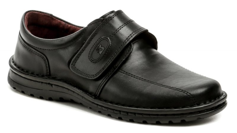 Bukat 270 čierne pánske poltopánky | ARNO-obuv.sk - obuv s tradíciou