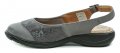 Axel AXCW146 šedé dámske lodičky s voľnou pätou | ARNO-obuv.sk - obuv s tradíciou