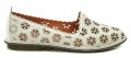 La Pinta 713-116-1 biele dámske balerínky | ARNO-obuv.sk - obuv s tradíciou