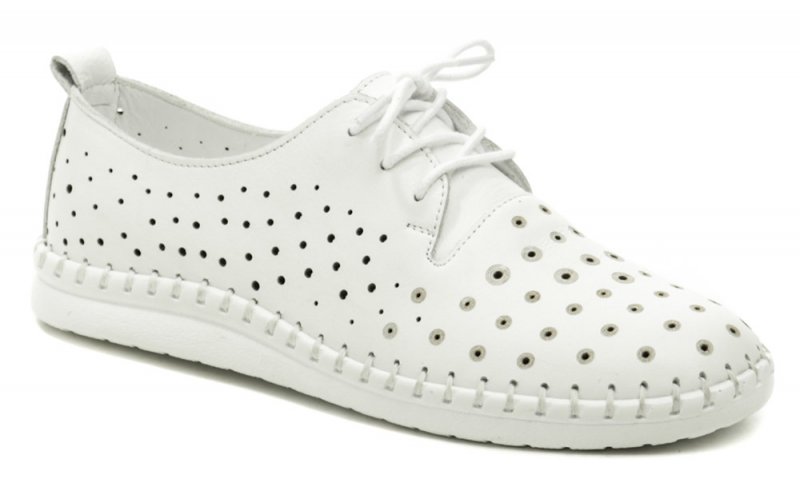 Wild 0646018B.01 biele dámske poltopánky | ARNO-obuv.sk - obuv s tradíciou