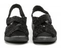 Rock Spring MINILY čierna gumičkova obuv na kline | ARNO-obuv.sk - obuv s tradíciou