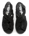 Rock Spring MINILY čierna gumičkova obuv na kline | ARNO-obuv.sk - obuv s tradíciou