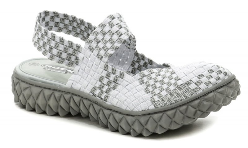 Rock Spring OVER SANDAL White RS dámska obuv z gumičiek | ARNO-obuv.sk - obuv s tradíciou