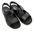 IMAC 702730 čierne pánske sandále | ARNO-obuv.sk - obuv s tradíciou