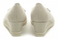 Tamaris 1-22423-26 ivory dámske lodičky na klínku | ARNO-obuv.sk - obuv s tradíciou