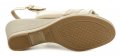 Piccadilly 408166-1 béžové dámske sandále na kline | ARNO-obuv.sk - obuv s tradíciou