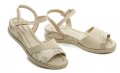 Piccadilly 458013-7 béžové dámske sandále na kline | ARNO-obuv.sk - obuv s tradíciou
