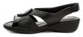 Piccadilly 416086-4 čierne dámske sandále na kline | ARNO-obuv.sk - obuv s tradíciou