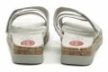 Jana 8-27400-26 šedo strieborné papuče šírka H | ARNO-obuv.sk - obuv s tradíciou