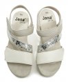 Jana 8-28264-26 biele dámske sandále šírka H | ARNO-obuv.sk - obuv s tradíciou
