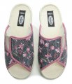 Rogallo 7101-018 šedo ružové dámske papuče | ARNO-obuv.sk - obuv s tradíciou