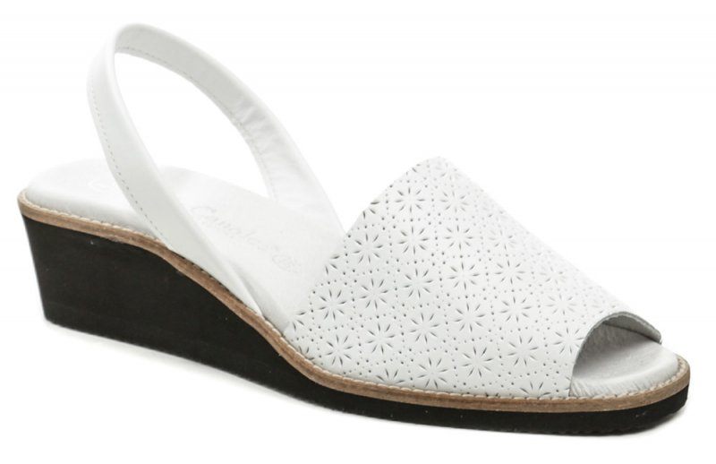 Lola Canales 834 biele dámske sandále | ARNO-obuv.sk - obuv s tradíciou