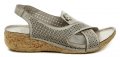 Karyoka 2482 oliva dámske sandále na kline | ARNO-obuv.sk - obuv s tradíciou