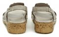 Karyoka 2482 oliva dámske sandále na kline | ARNO-obuv.sk - obuv s tradíciou