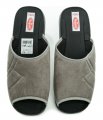 Rogallo 22507 šedé pánske papuče | ARNO-obuv.sk - obuv s tradíciou