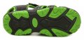 Slobby 152-0034-A1 čierno zelené sandále | ARNO-obuv.sk - obuv s tradíciou