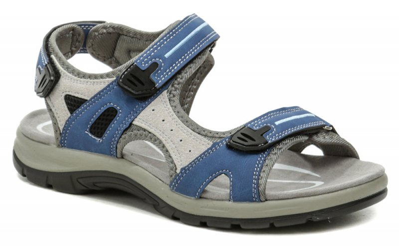 Scanda 251-2094-D1 modré dámske sandále | ARNO-obuv.sk - obuv s tradíciou