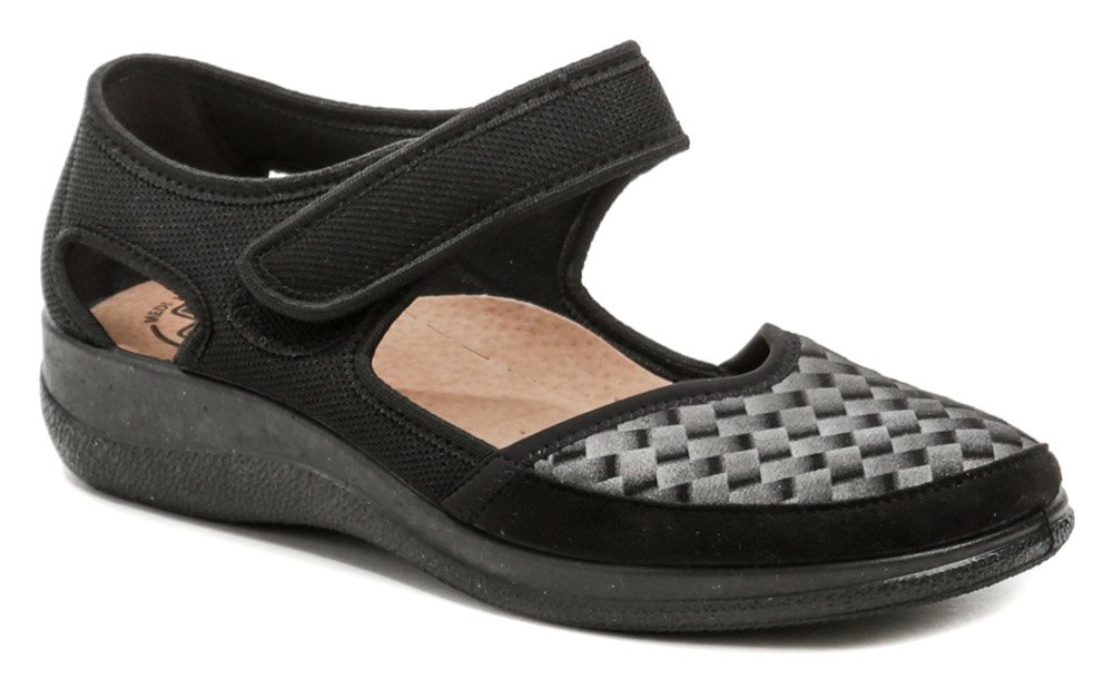 Medi Line 4744 čierna dámska letná obuv EUR 42